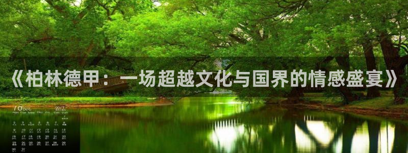 《柏林德甲：一场超越文化与国界的情感盛宴》